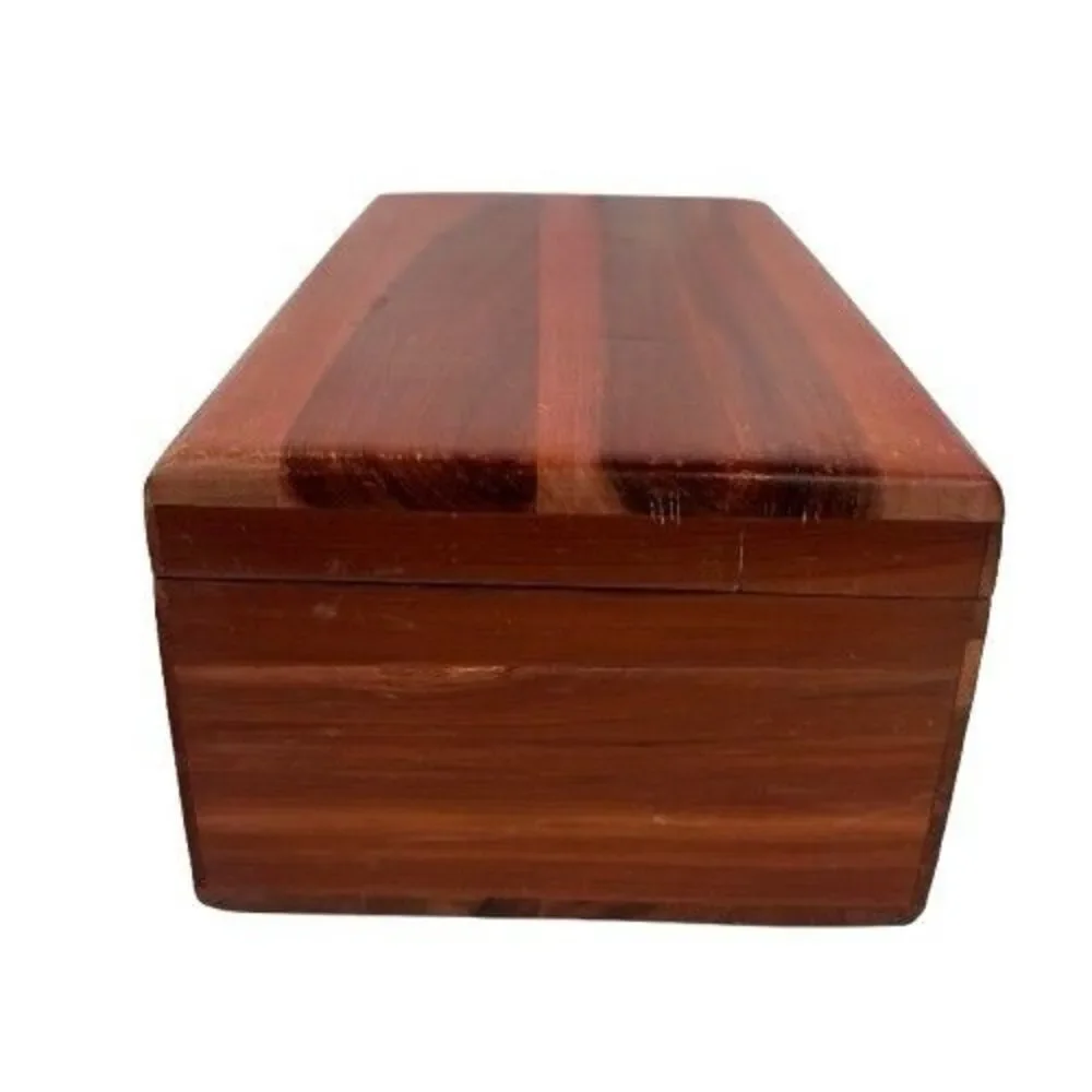 Vintage Lane Cedar Mini Hope Chest Trinket Jewelry Storage Box Ft Smith Arkansas